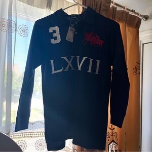 NWT polo ralph lauren collared long sleeve